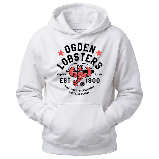 Ogden Lobsters - Utah - Vintage Defunct Baseball Teams - Unisex Hoodie