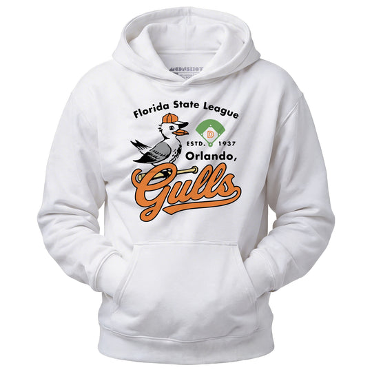 Orlando Gulls - Florida - Vintage Defunct Baseball Teams - Unisex Hoodie