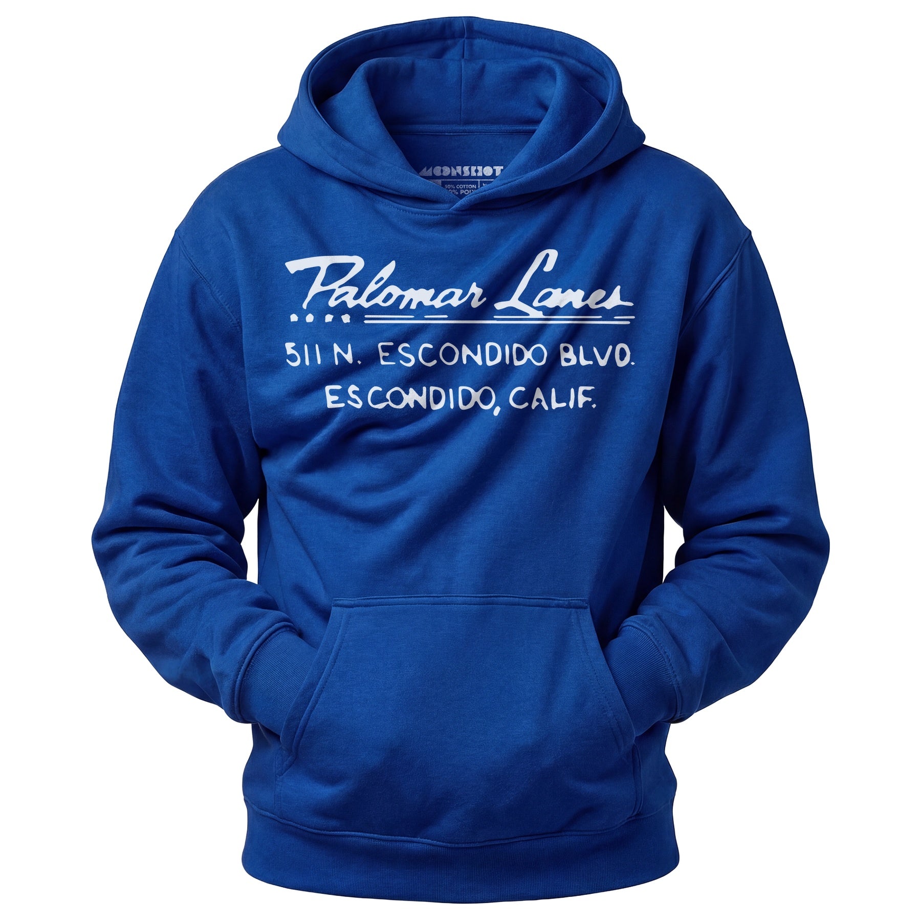 Palomar Lanes - Escondido, CA - Vintage Bowling Alley - Unisex Hoodie