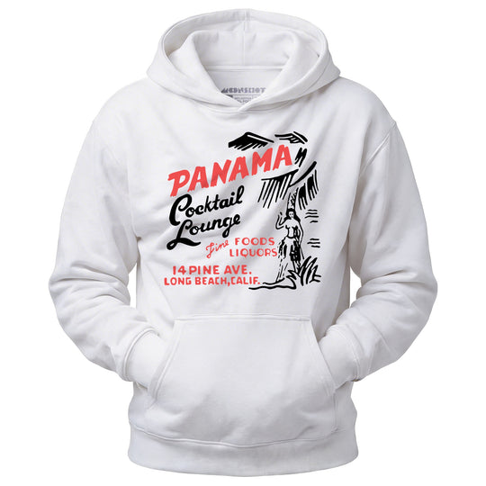 Panama Cocktail Lounge v2 - Long Beach, CA - Vintage Tiki Bar - Unisex Hoodie