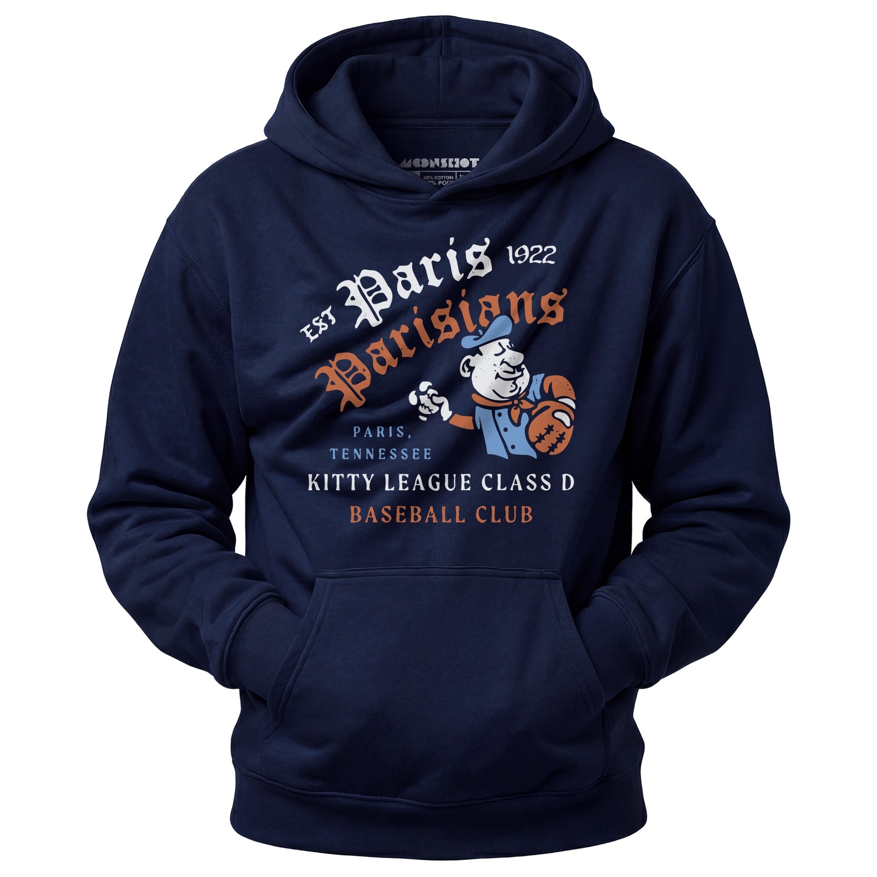 Paris Parisians - Tennessee - Vintage Defunct Baseball Teams - Unisex Hoodie