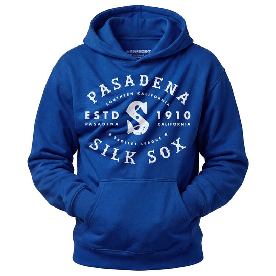Pasadena Silk Sox - California - Vintage Defunct Baseball Teams - Unisex Hoodie