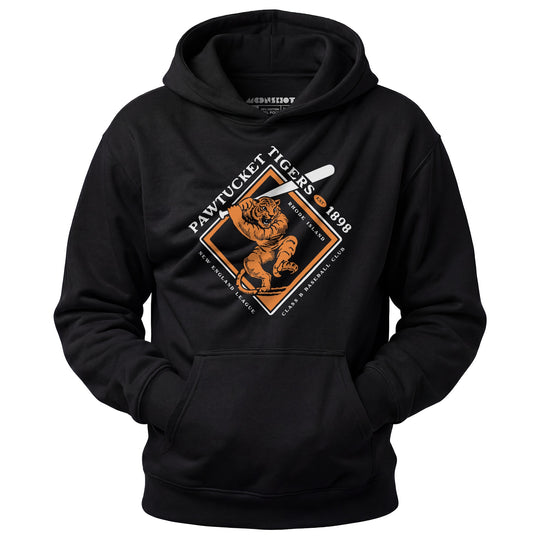 Pawtucket Tigers - Rhode Island - Vintage Defunct Baseball Teams - Unisex Hoodie