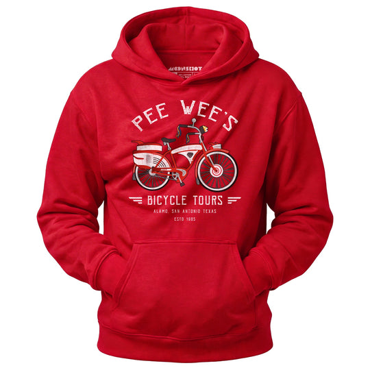 Pee Wee's Bicycle Tours - Unisex Hoodie