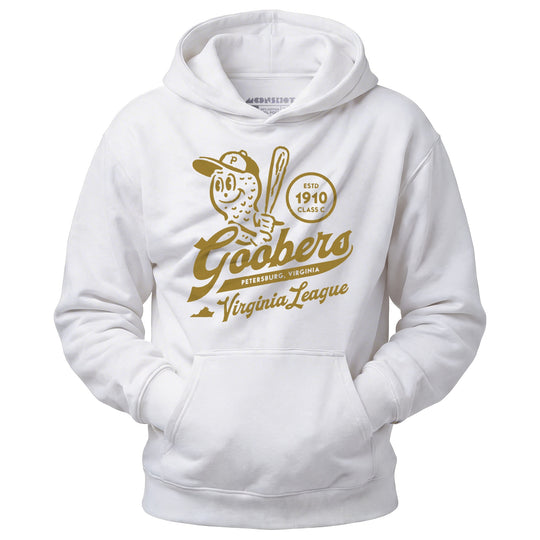 Petersburg Goobers - Virginia - Vintage Defunct Baseball Teams - Unisex Hoodie
