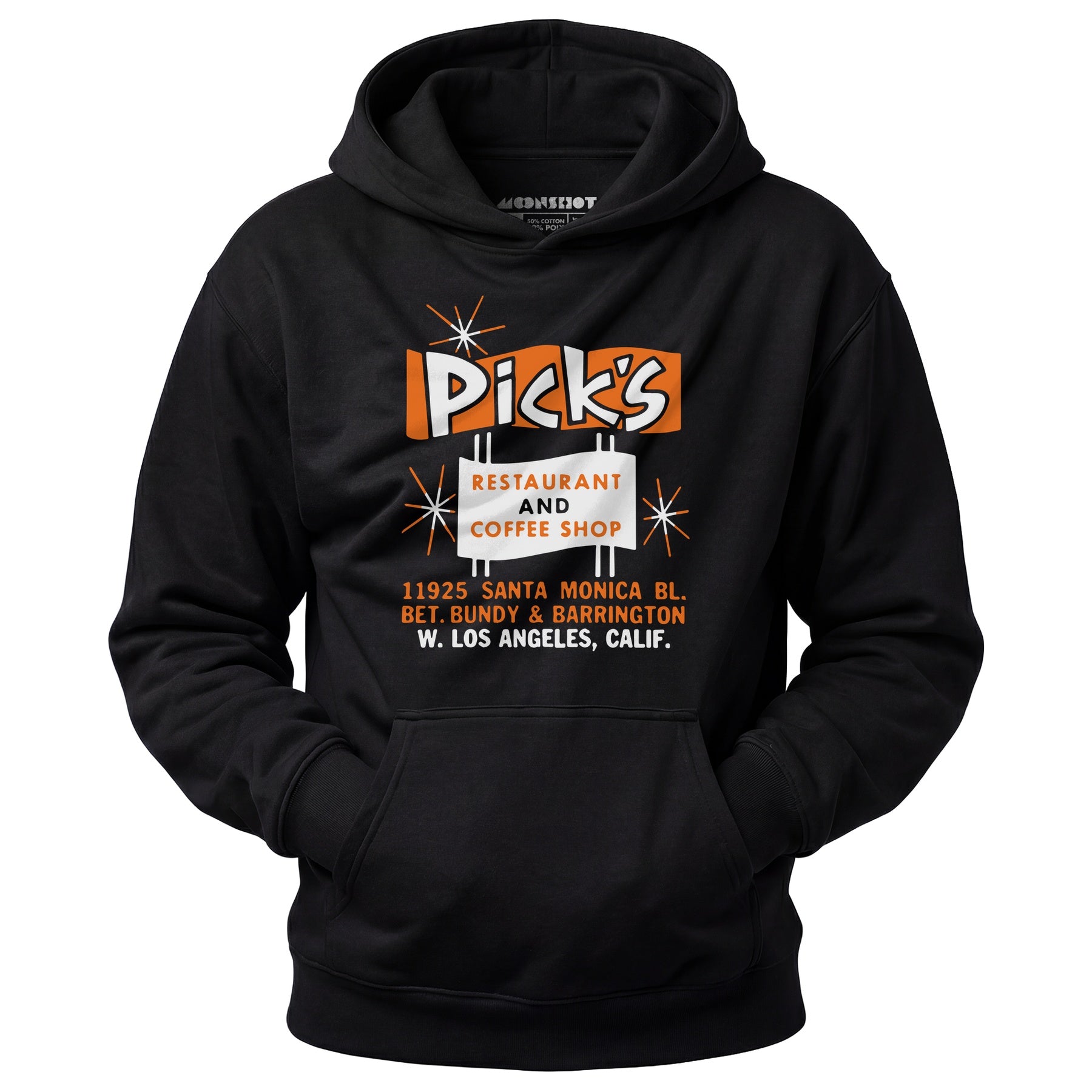 Pick's - Los Angeles, CA - Vintage Restaurant - Unisex Hoodie