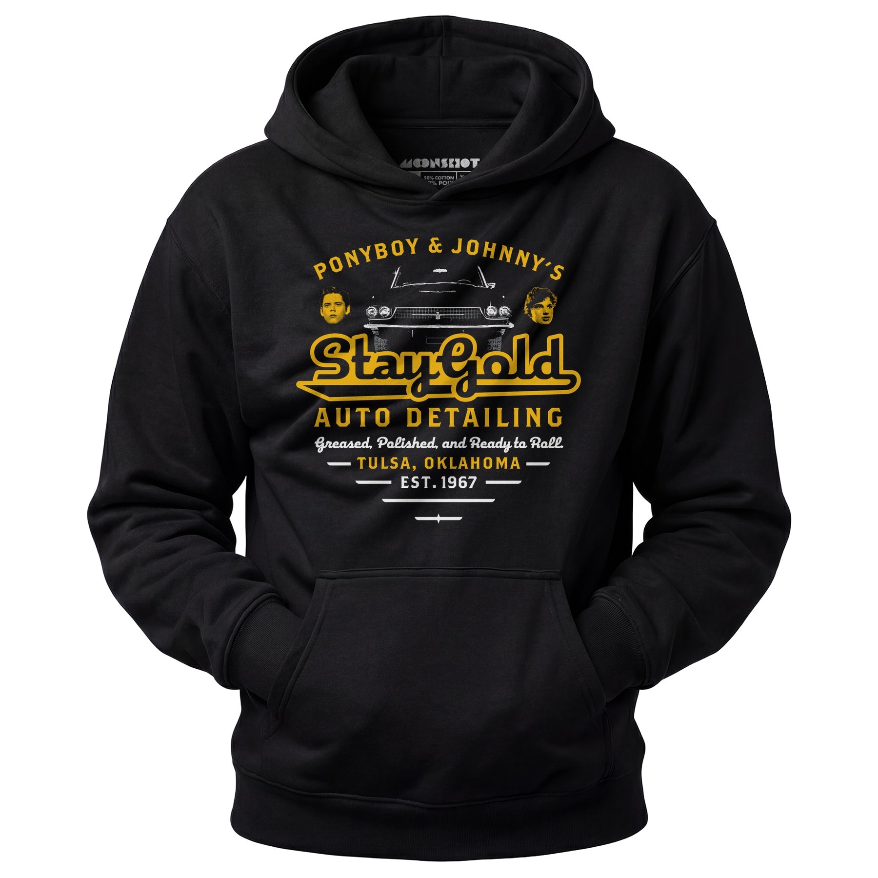 Ponyboy & Johnny's Stay Gold Auto Detailing - Unisex Hoodie