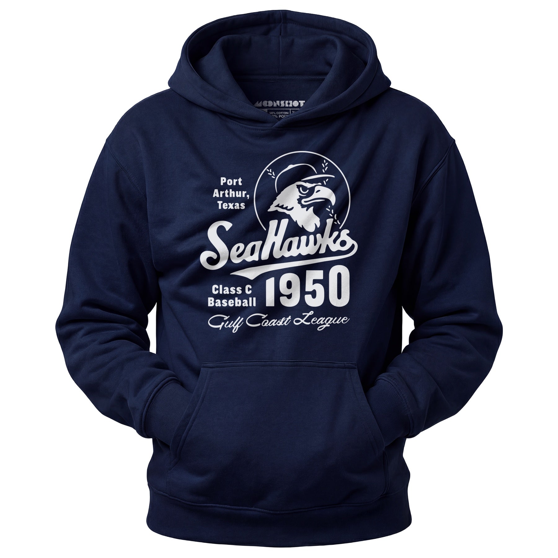 Port Arthur Sea Hawks - Texas - Vintage Defunct Baseball Teams - Unisex Hoodie