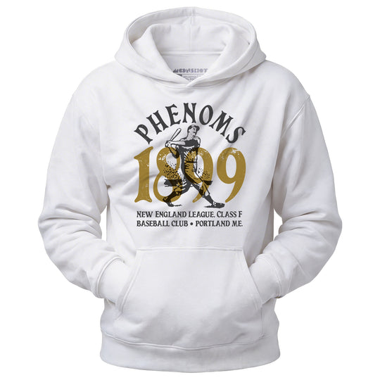 Portland Phenoms - Maine - Vintage Defunct Baseball Teams - Unisex Hoodie