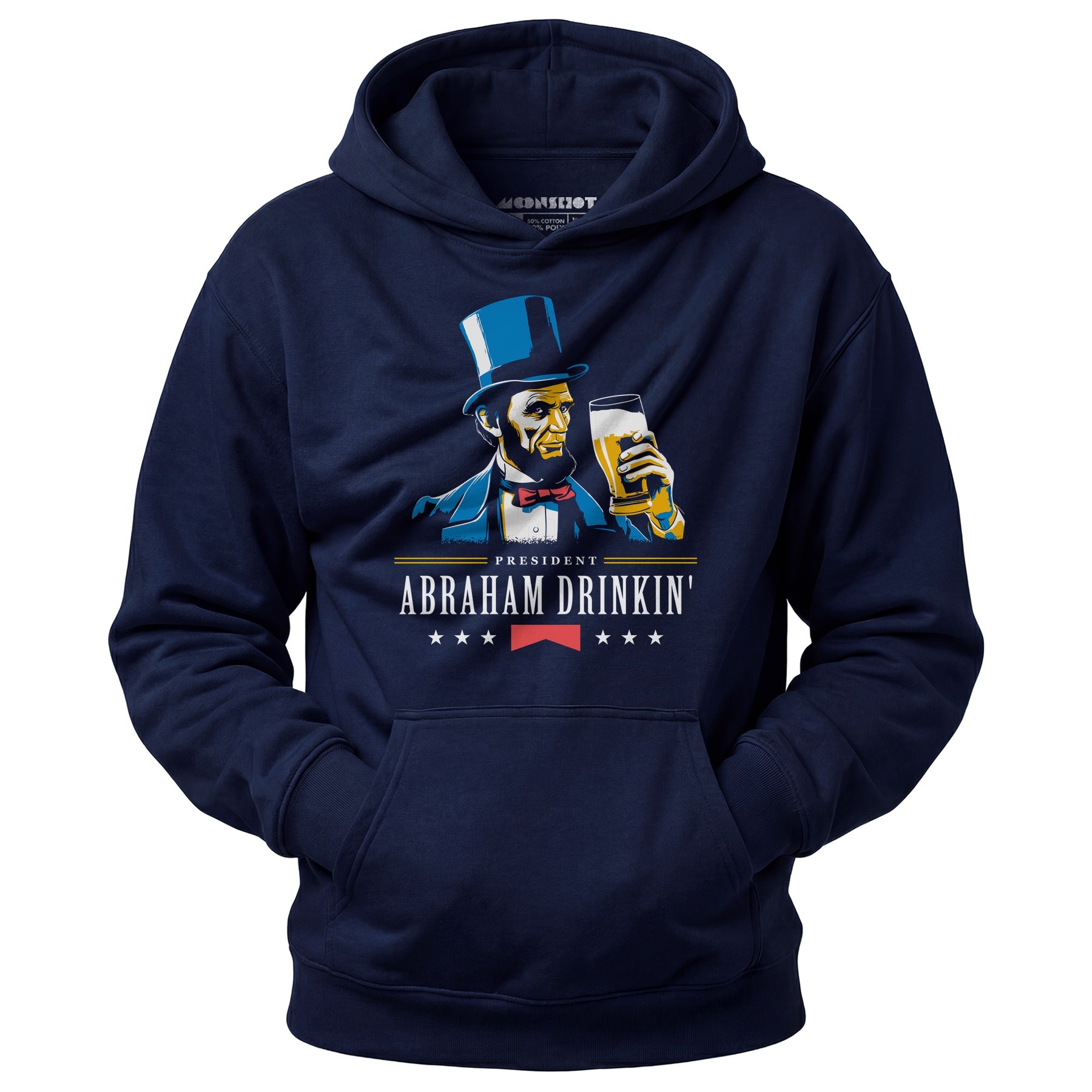 President Abraham Drinkin' - Unisex Hoodie