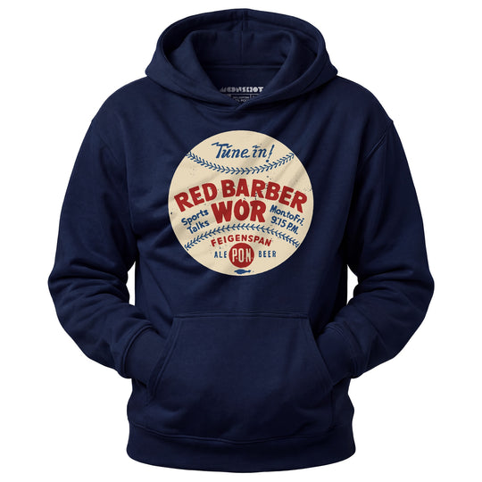 Red Barber - WOR Radio - Unisex Hoodie