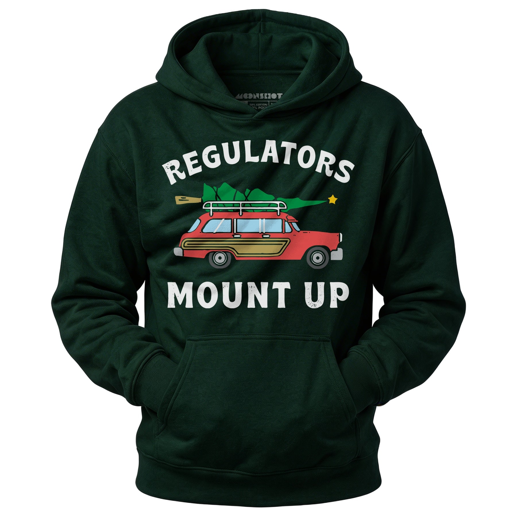 Regulators Mount Up - Christmas Tree - Unisex Hoodie