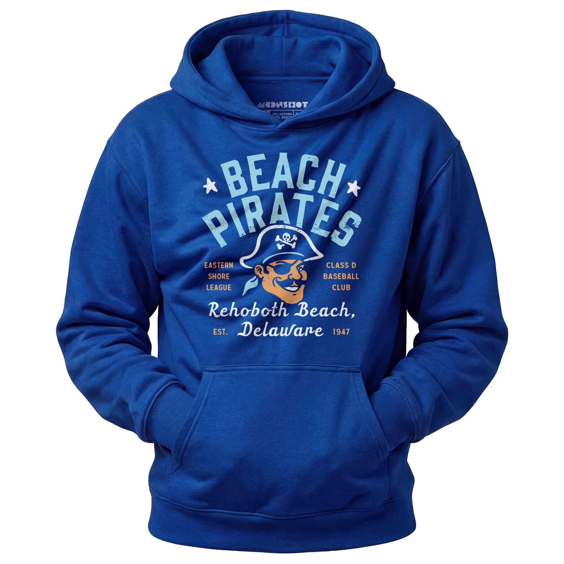 Rehoboth Beach Pirates - Delaware - Vintage Defunct Baseball Teams - Unisex Hoodie
