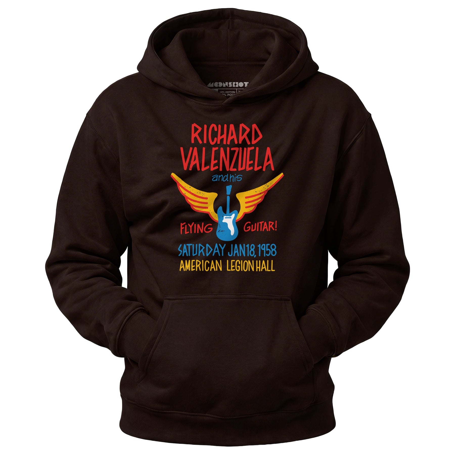 Richard Valenzuela and His Flying Guitar - Unisex Hoodie