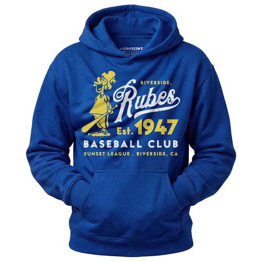 Riverside Rubes - California - Vintage Defunct Baseball Teams - Unisex Hoodie