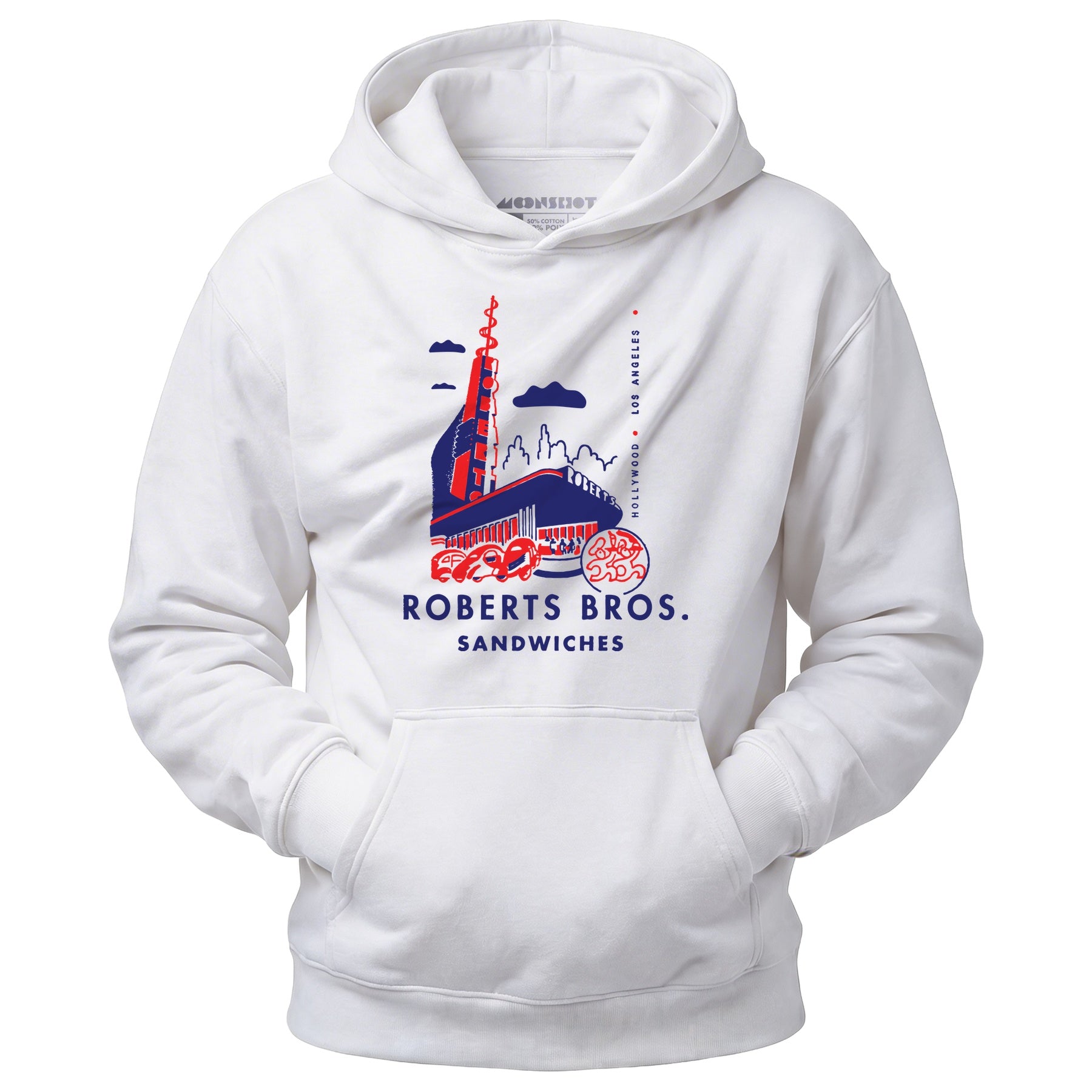 Roberts Bros Sandwiches - Los Angeles, CA - Vintage Restaurant - Unisex Hoodie