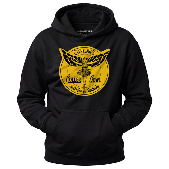 Roller Bowl - Cleveland, OH - Vintage Roller Rink - Unisex Hoodie