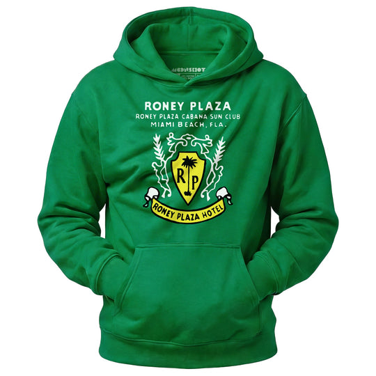 Roney Plaza - Miami Beach, FL - Vintage Hotel - Unisex Hoodie
