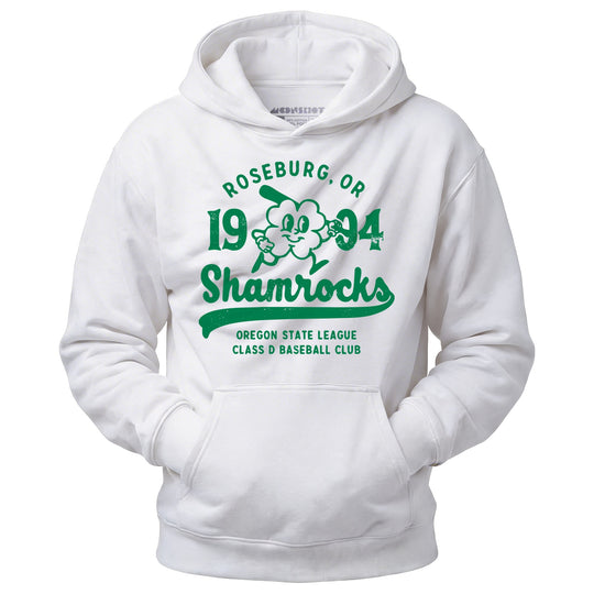 Roseburg Shamrocks - Oregon - Vintage Defunct Baseball Teams - Unisex Hoodie