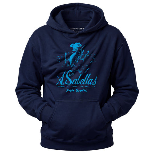 Sabella's Fish Grotto - San Francisco, CA - Vintage Restaurant - Unisex Hoodie