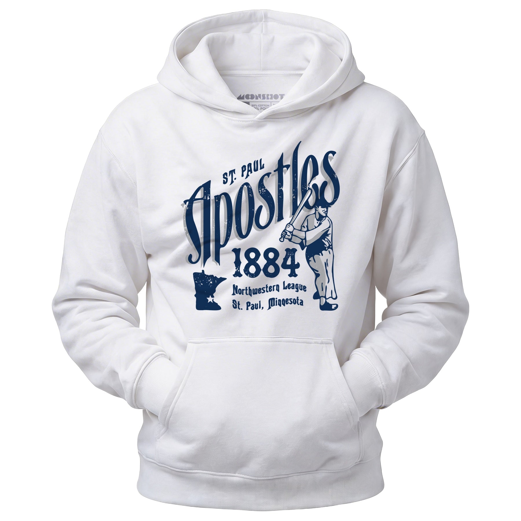 Saint Paul Apostles - Minnesota - Vintage Defunct Baseball Teams - Unisex Hoodie