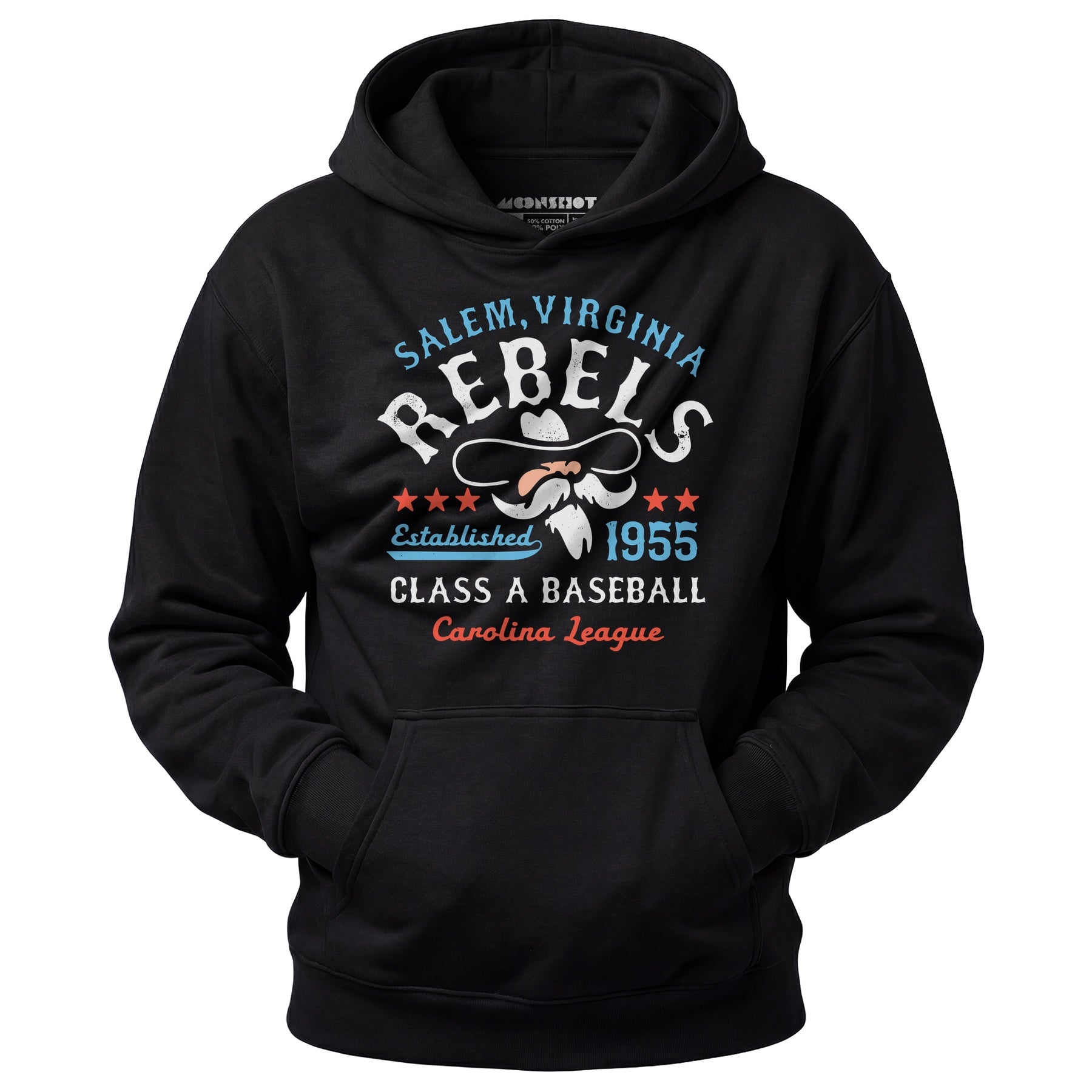 Salem Rebels - Virginia - Vintage Defunct Baseball Teams - Unisex Hoodie