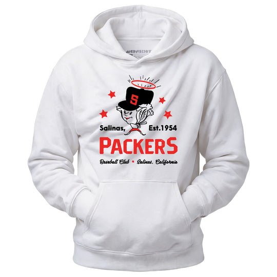 Salinas Packers - California - Vintage Defunct Baseball Teams - Unisex Hoodie