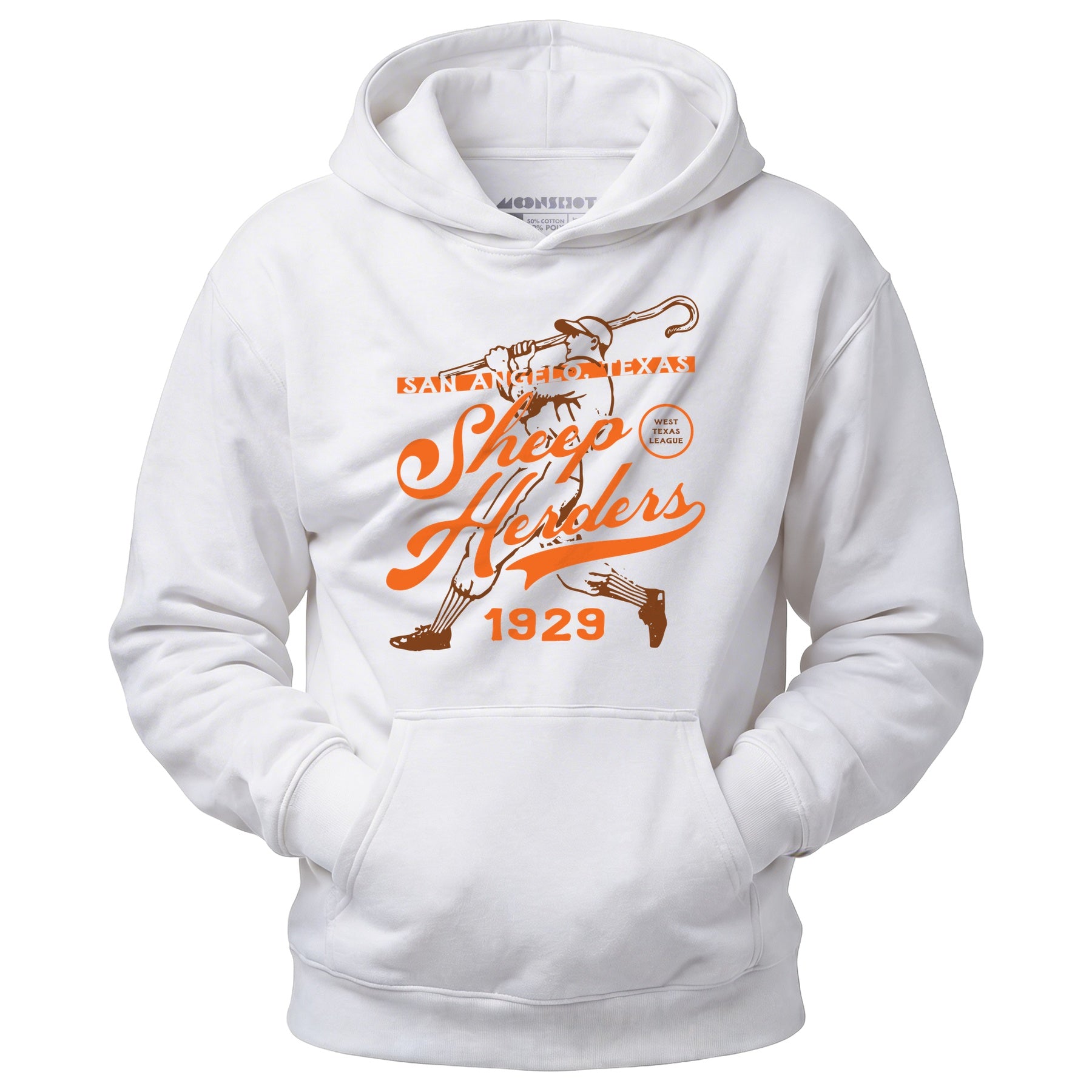 San Angelo Sheep Herders - Texas - Vintage Defunct Baseball Teams - Unisex Hoodie