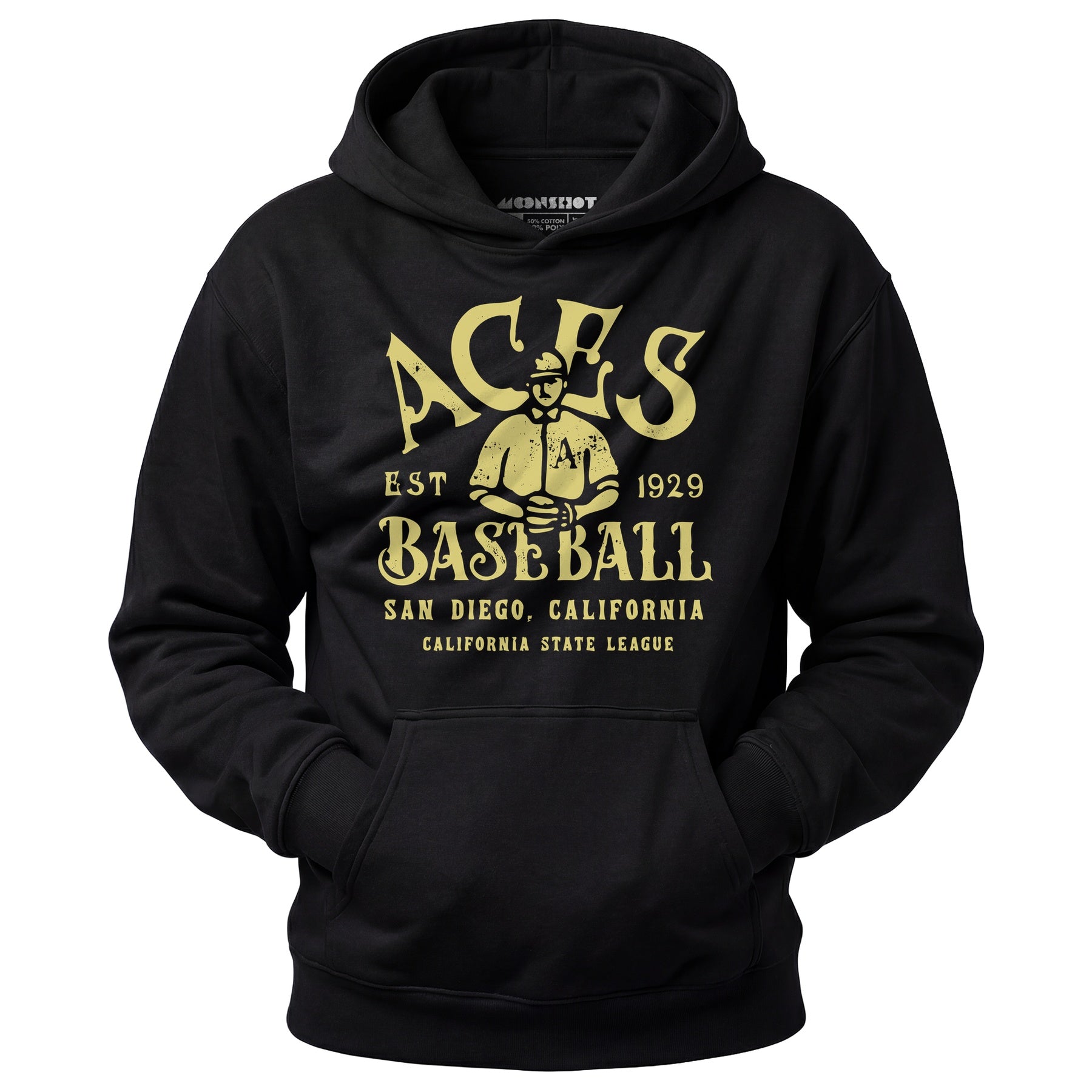 San Diego Aces - California - Vintage Defunct Baseball Teams - Unisex Hoodie