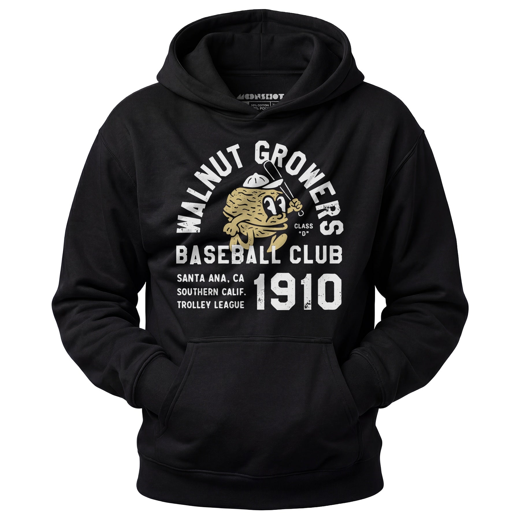 Santa Ana Walnut Growers - California - Vintage Defunct Baseball Teams - Unisex Hoodie