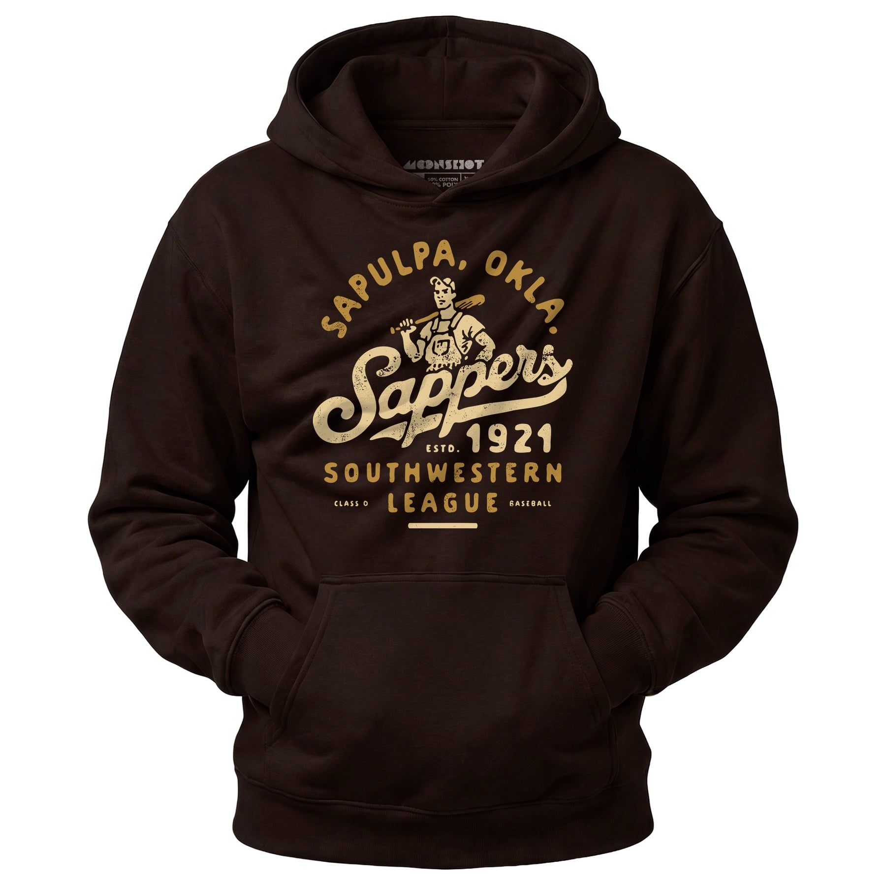 Sapulpa Sappers - Oklahoma - Vintage Defunct Baseball Teams - Unisex Hoodie