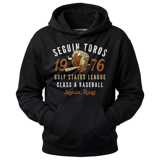 Seguin Toros - Texas - Vintage Defunct Baseball Teams - Unisex Hoodie