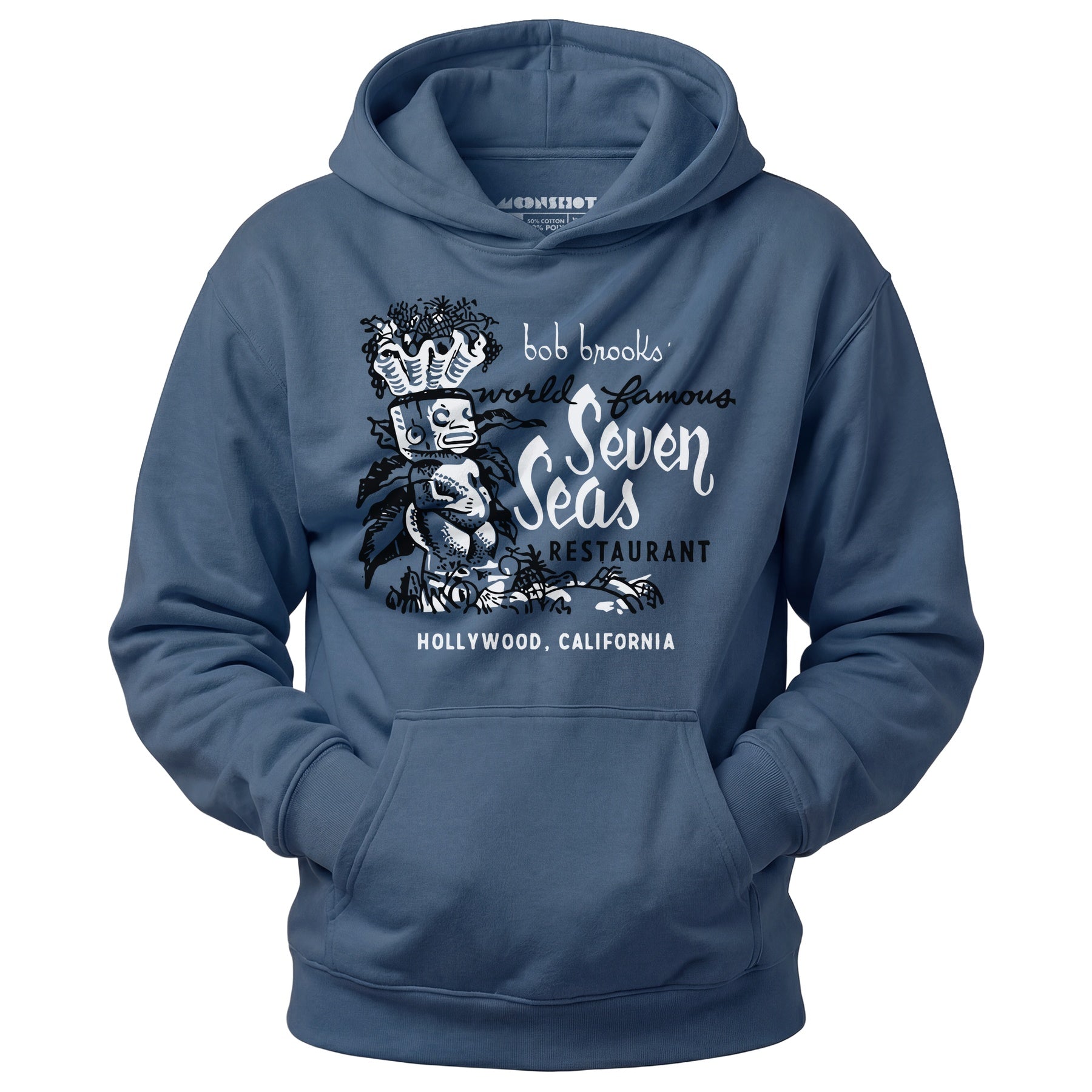 Seven Seas - Hollywood, CA - Vintage Tiki Bar - Unisex Hoodie