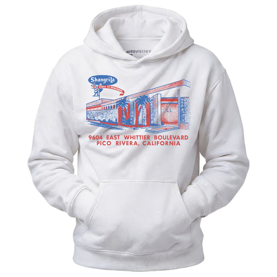 Shangri-La - Pico Rivera, CA - Vintage Restaurant - Unisex Hoodie