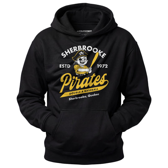 Sherbrooke Pirates - Quebec - Vintage Defunct Baseball Teams - Unisex Hoodie