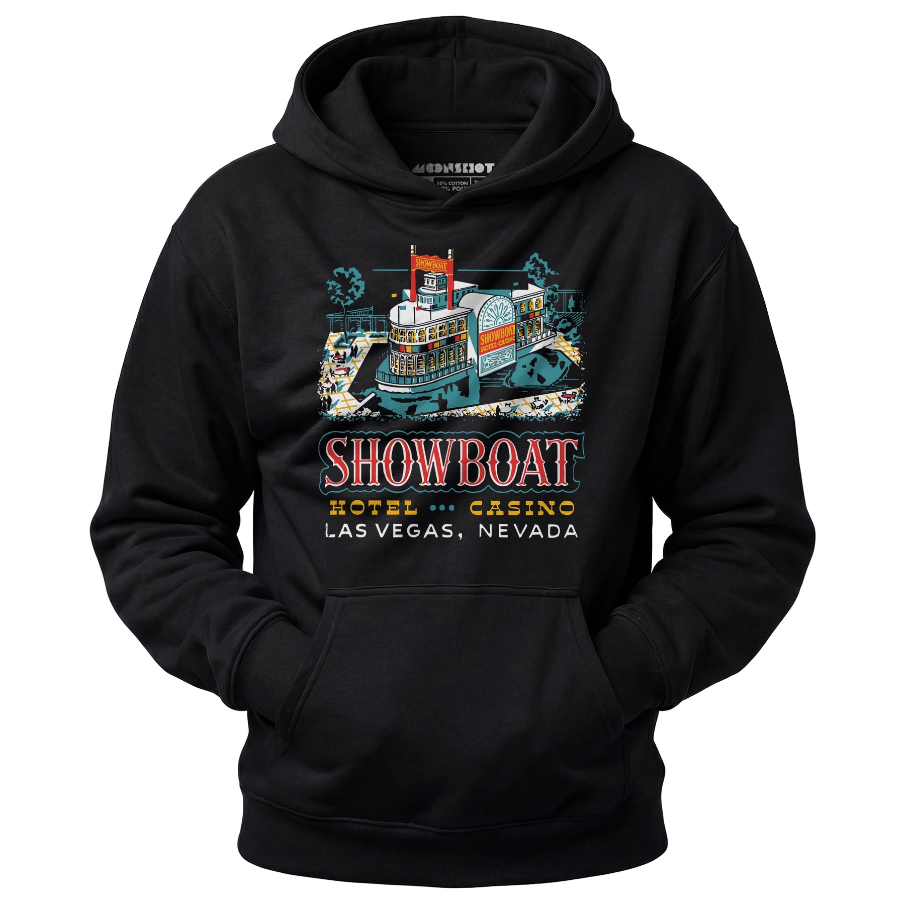 Showboat Hotel & Casino v2 - Vintage Las Vegas - Unisex Hoodie