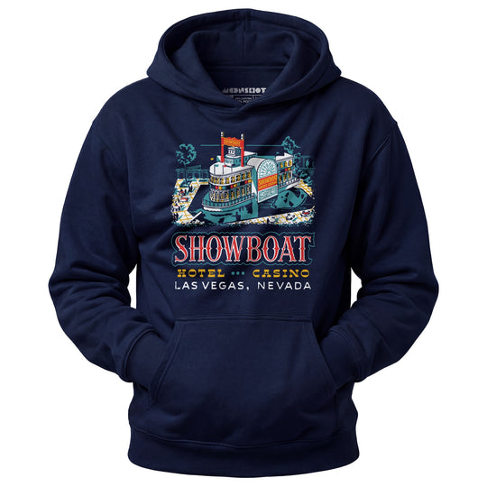 Showboat Hotel & Casino v2 - Vintage Las Vegas - Unisex Hoodie