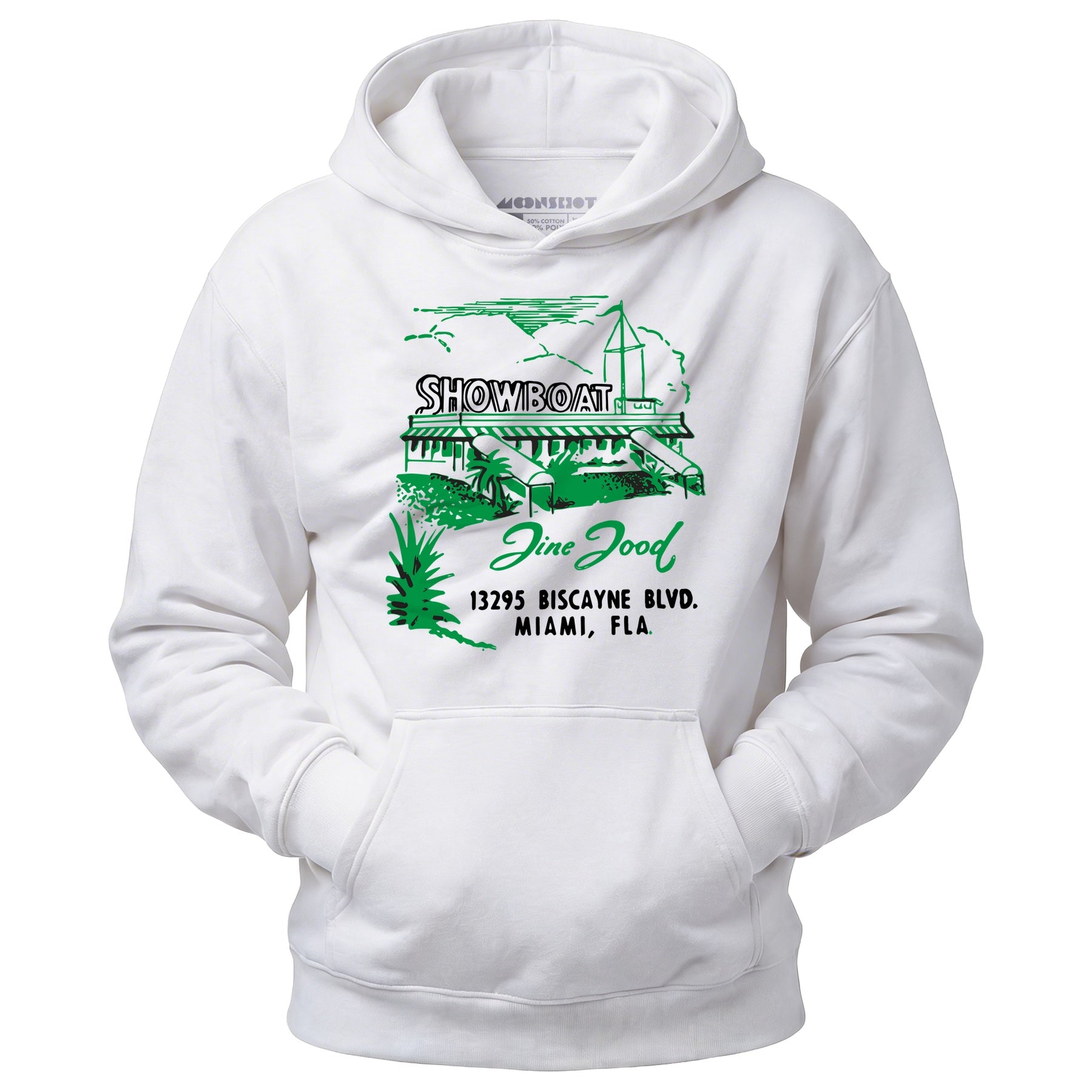 Showboat - Miami, FL - Vintage Restaurant - Unisex Hoodie