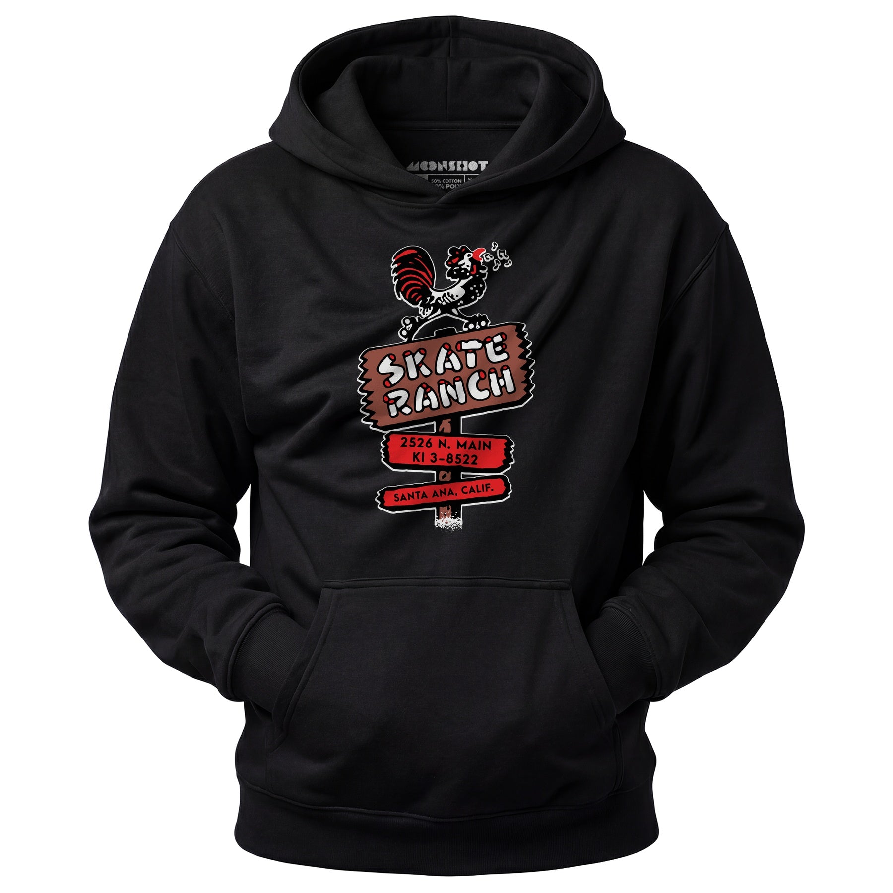 Skate Ranch - Santa Ana, CA - Vintage Roller Rink - Unisex Hoodie