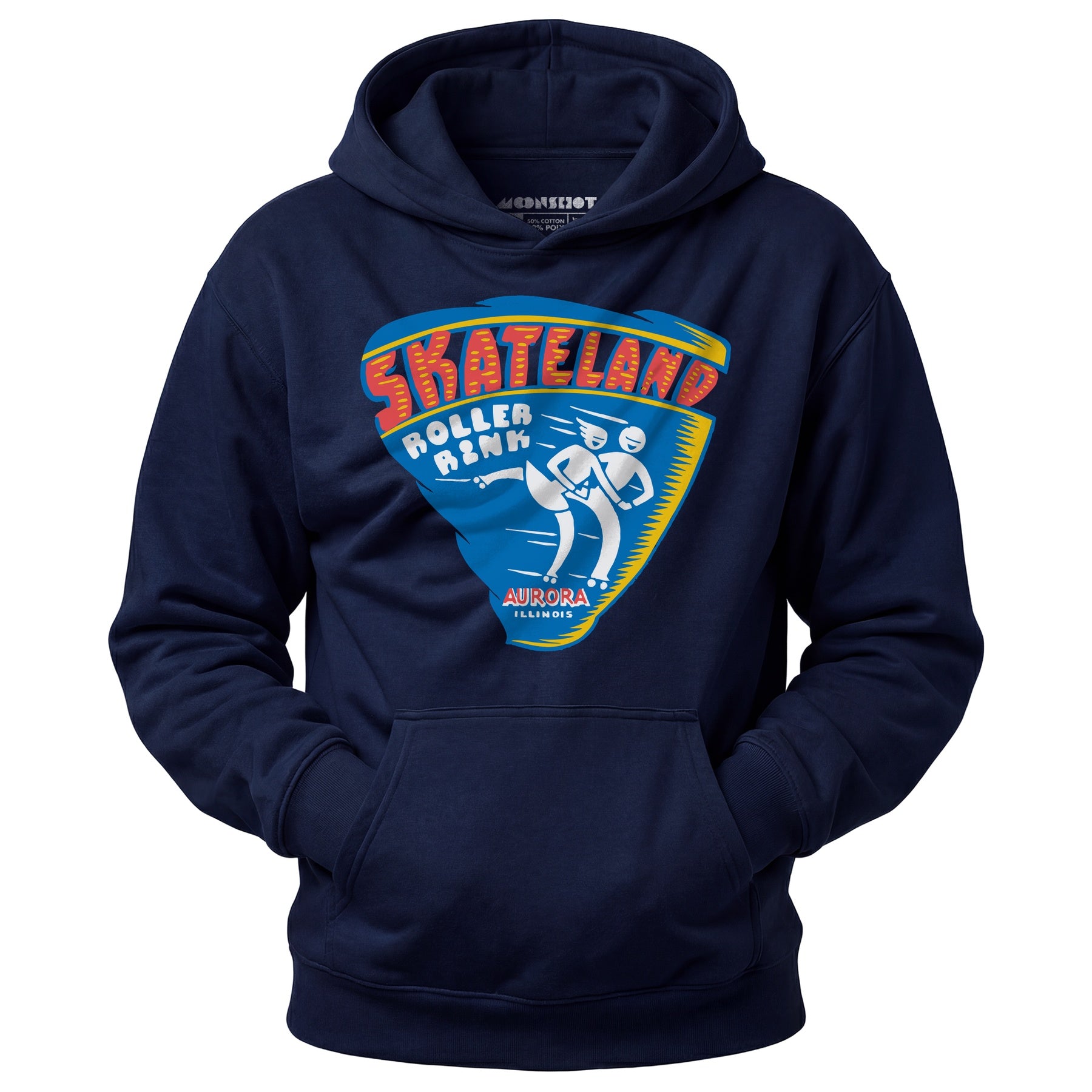 Skateland - Aurora, IL - Vintage Roller Rink - Unisex Hoodie