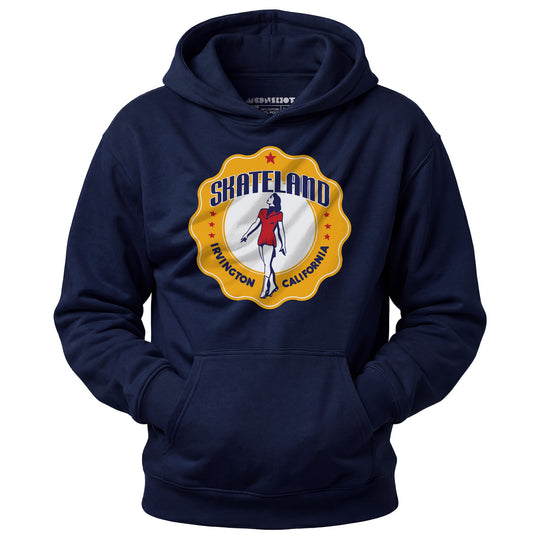 Skateland - Irvington, CA - Vintage Roller Rink - Unisex Hoodie