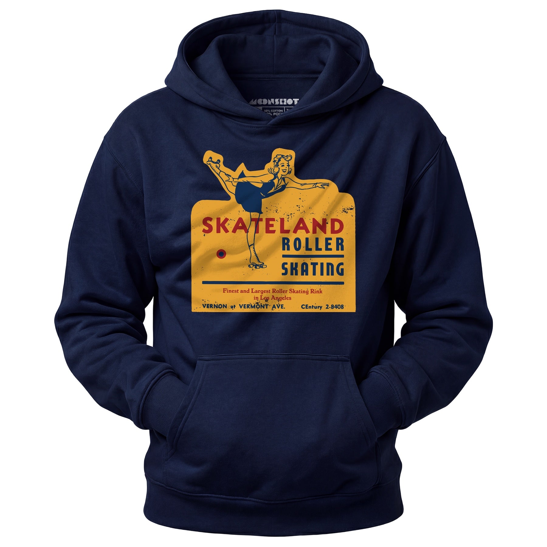 Skateland - Los Angeles, CA - Vintage Roller Rink - Unisex Hoodie