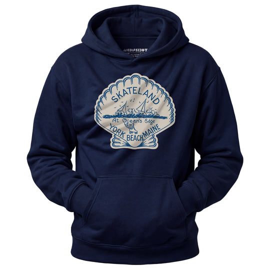 Skateland - York Beach, ME - Vintage Roller Rink - Unisex Hoodie