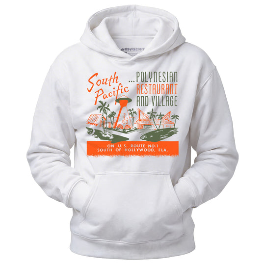 South Pacific - Hallandale Beach, FL - Vintage Tiki Bar - Unisex Hoodie