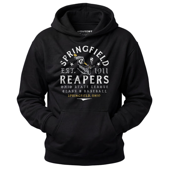 Springfield Reapers - Ohio - Vintage Defunct Baseball Teams - Unisex Hoodie