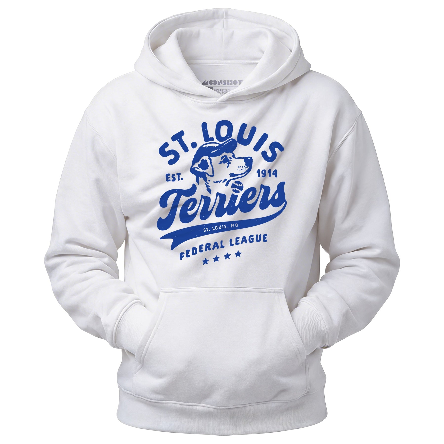 St. Louis Terriers - Missouri - Vintage Defunct Baseball Teams - Unisex Hoodie