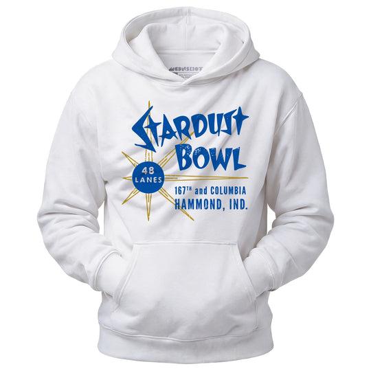 Stardust Bowl - Hammond, IN - Vintage Bowling Alley - Unisex Hoodie