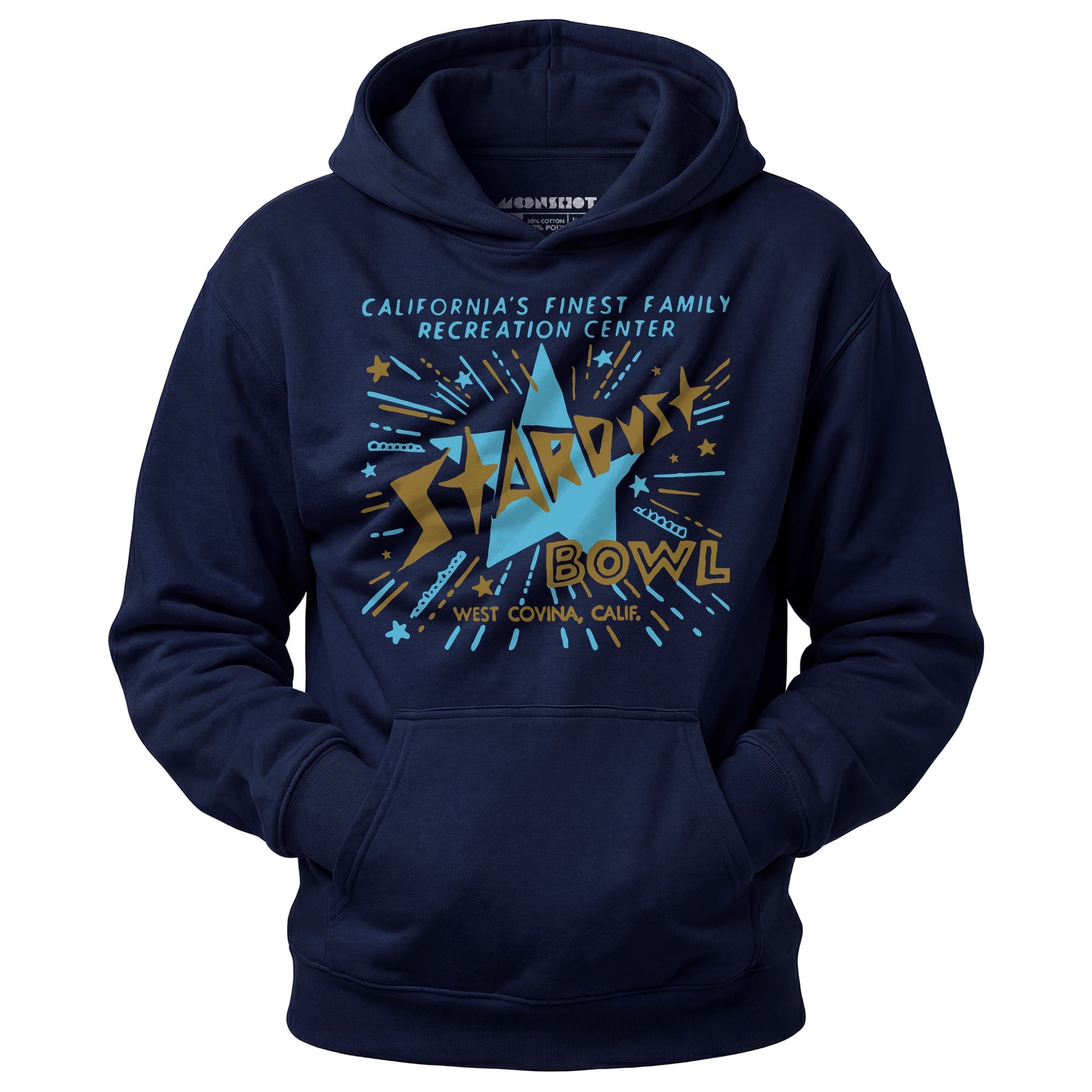 Stardust Bowl - West Covina, CA - Vintage Bowling Alley - Unisex Hoodie