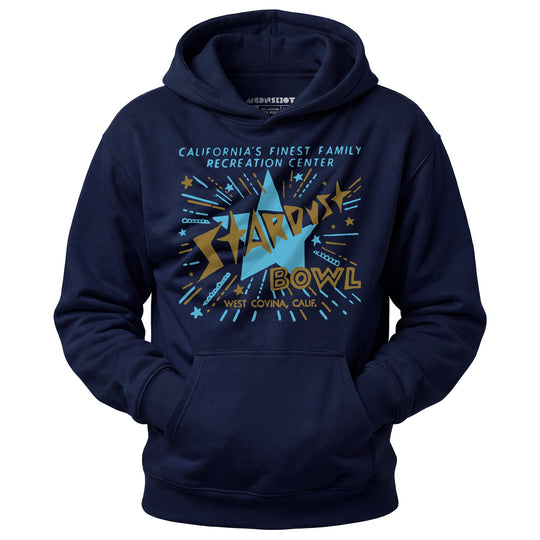 Stardust Bowl - West Covina, CA - Vintage Bowling Alley - Unisex Hoodie