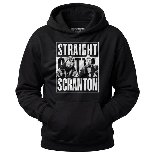 Straight Outta Scranton - Lazy Scranton - Unisex Hoodie